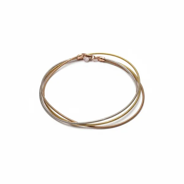 Italian_925_Silver_Bracelet_in_3_tones