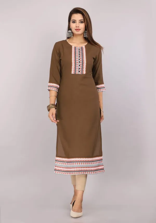 Mehandi_Cotton_Kurti_For_Women