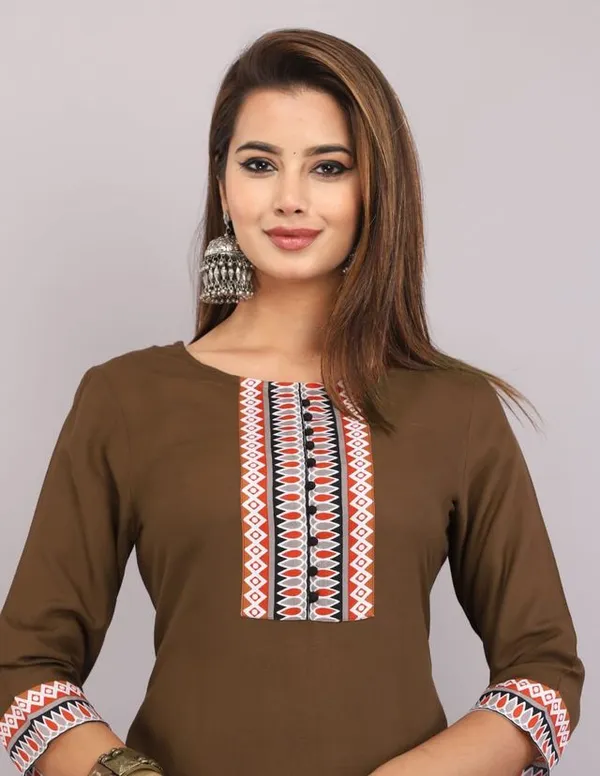 Mehandi_Cotton_Kurti_For_Women