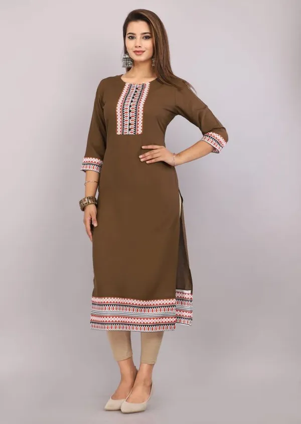 Mehandi_Cotton_Kurti_For_Women