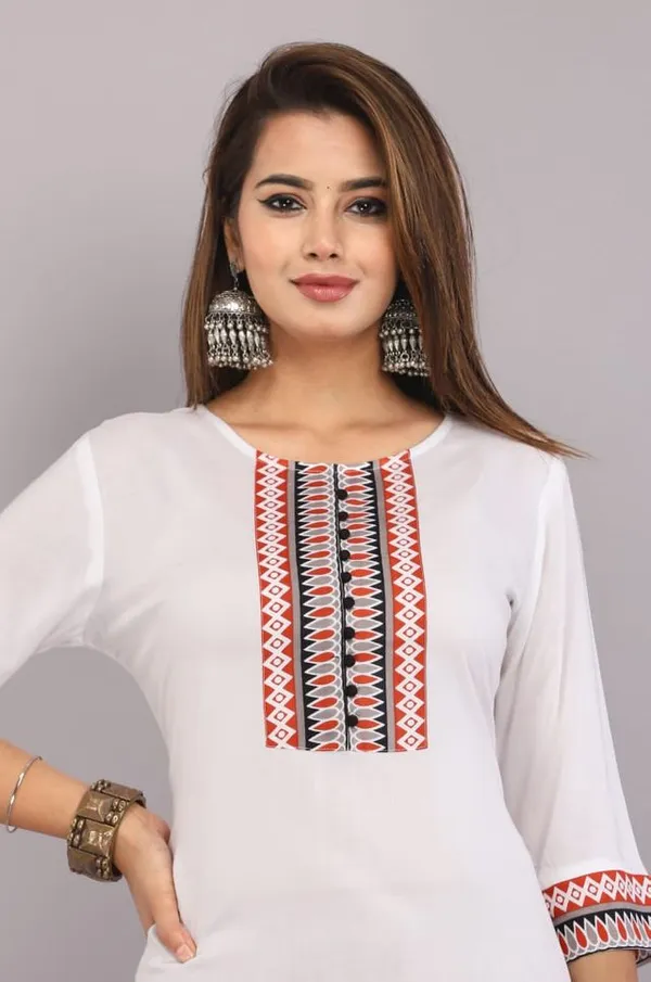 White_Cotton_Kurti_For_Women