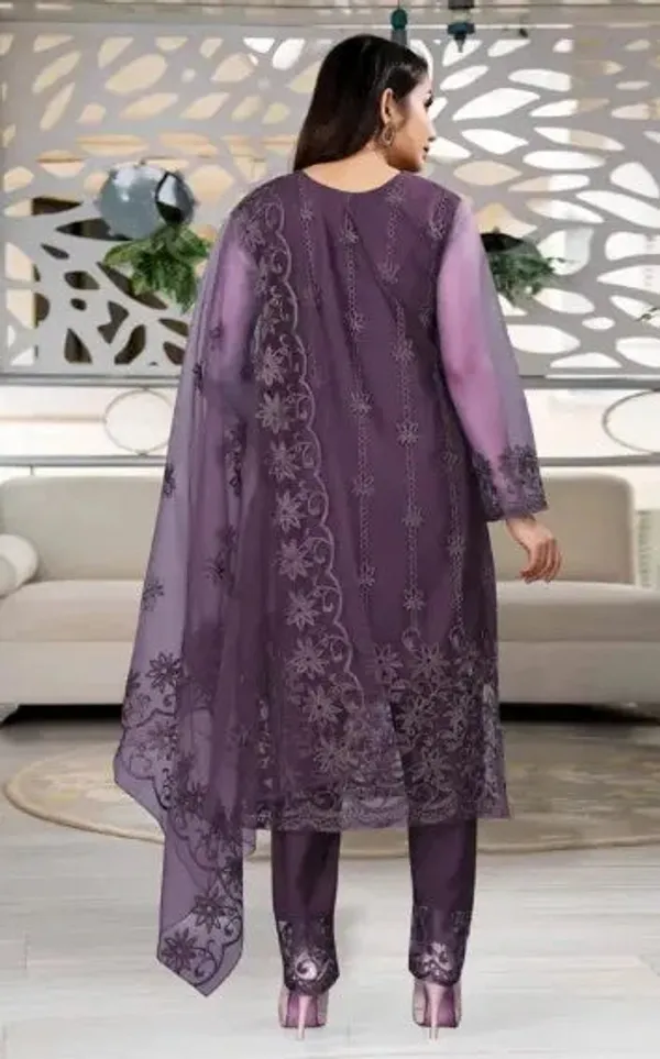 Purple_Cotton_Kurta_Pant_And_Dupatta_Set_For_Women