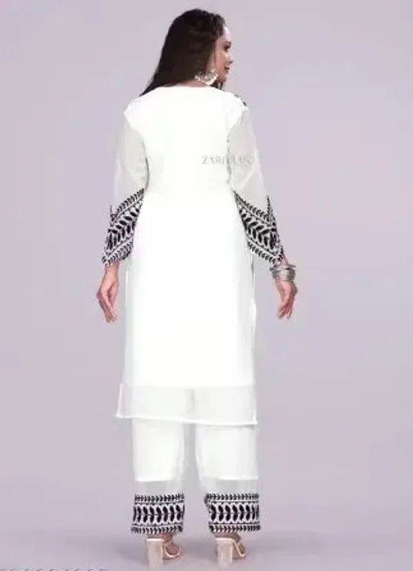 White_Cotton_Kurti_Set_For_Women