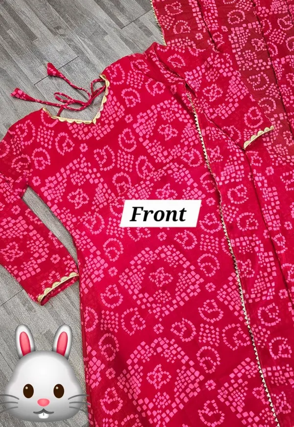 Red_Cotton_Gown_For_Women