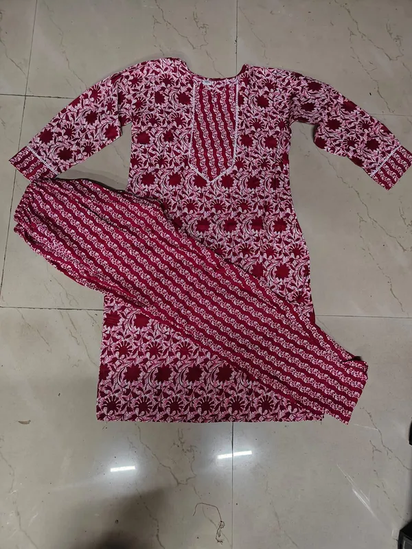 Onion_Pink_Cotton_Kurta_Set_For_Women