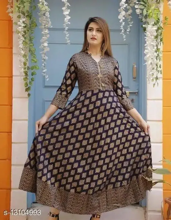 Wine_Cotton_Kurti_For_Women