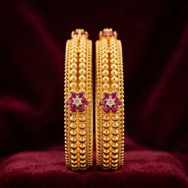 Red_Triple_Flower_Bangles