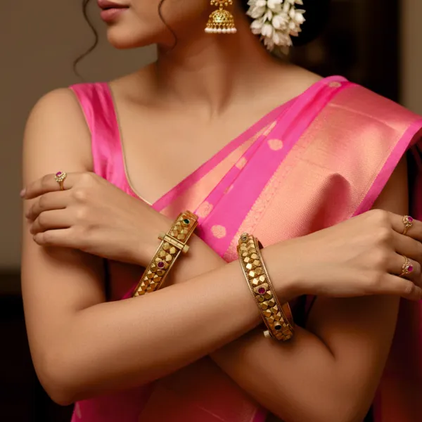 Copper_Base_With_Gold_Plated_Antique_Ashtpailu_Fancy_Bangles