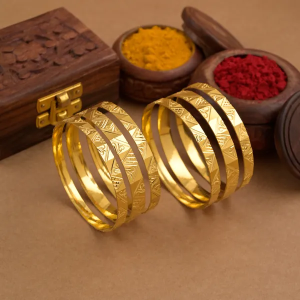 Copper_Base_With_Gold_Plated_Durga_Shakti_Kolhapuri_Bilwar_Patli_Full_Set