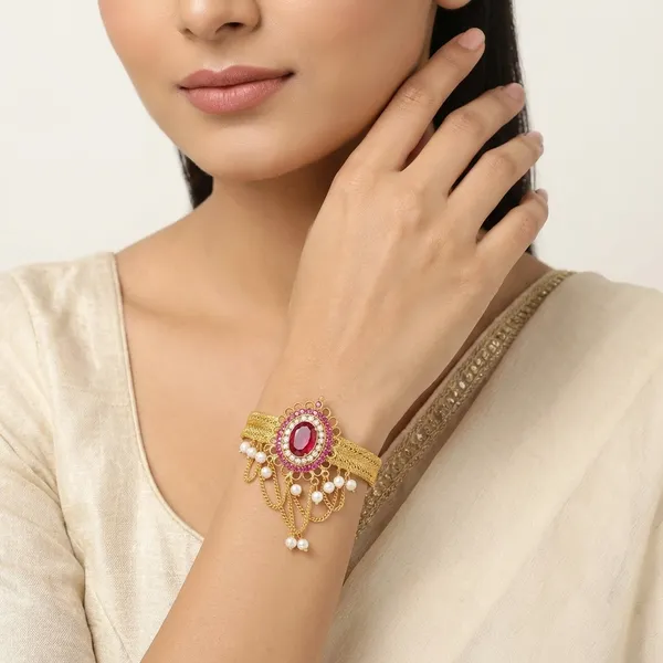 Copper_Base_With_Gold_Plated_Kanakgandha_Bajubandh
