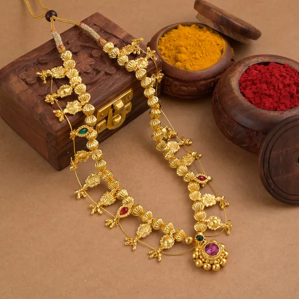 Copper_Base_With_Gold_Plated_Kolhapur_Saaz