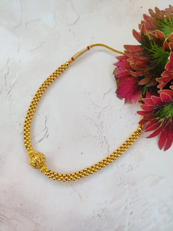 Copper_Base_With_Gold_Plated_Copper_Base_With_Gold_Plated_Kolhapuri_Damru_Mani_Thushi