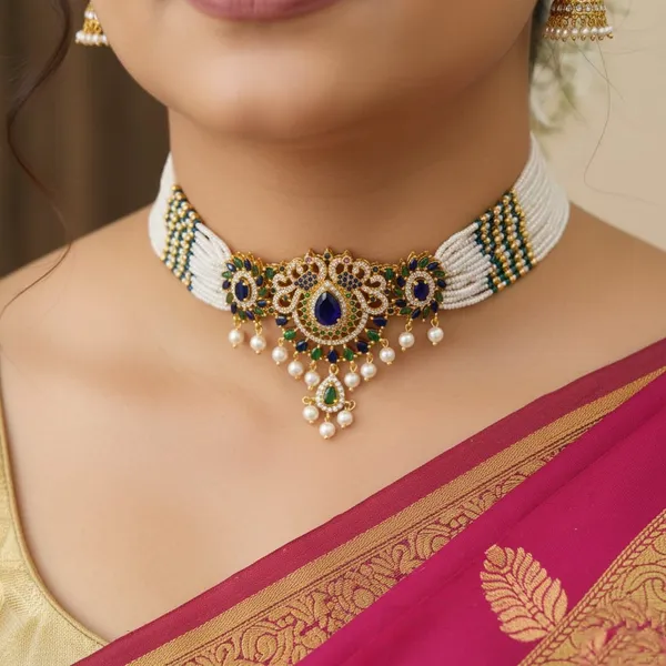 Copper_Base_With_Gold_Plated_Malvika_Moti_Choker