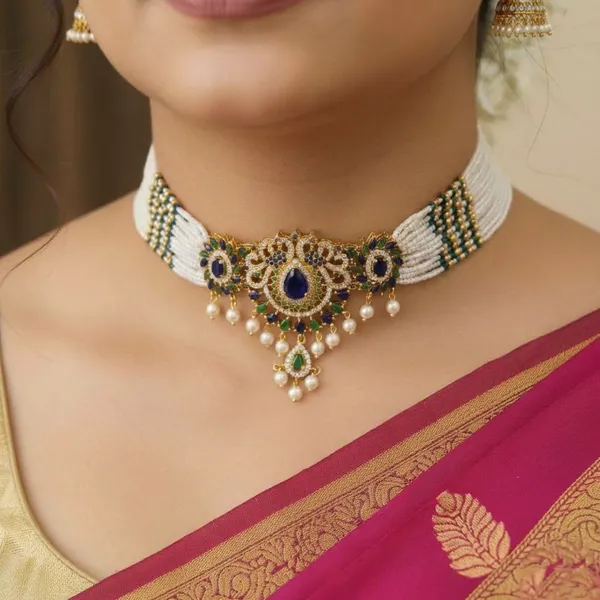 Copper_Base_With_Gold_Plated_Malvika_Moti_Choker