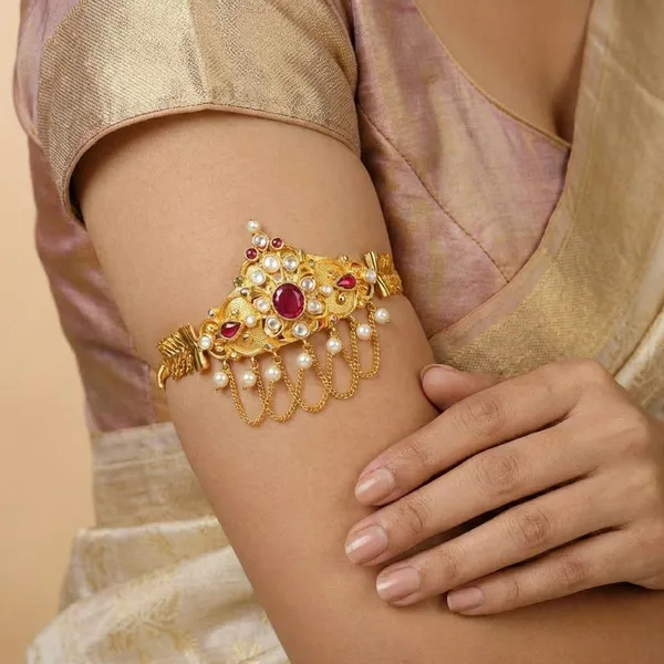 Copper_Base_With_Gold_Plated_Morlata_Bajubandh