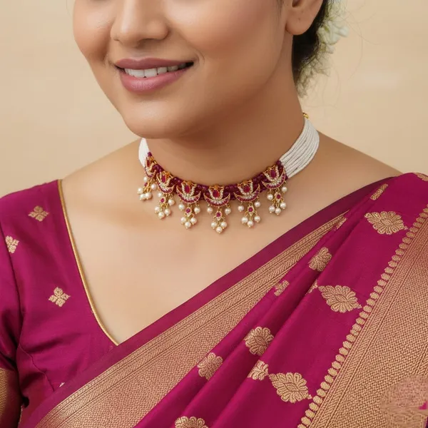 Copper_Base_With_Gold_Plated_Motimohak_Choker