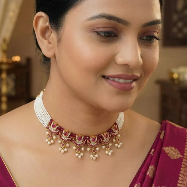 Copper_Base_With_Gold_Plated_Motimohak_Choker