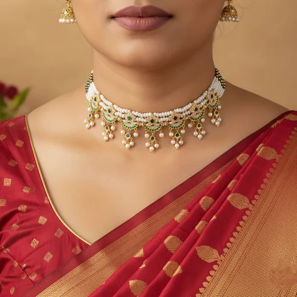 Copper_Base_With_Gold_Plated_Copper_Base_With_Gold_Plated_Motirupangi_Choker