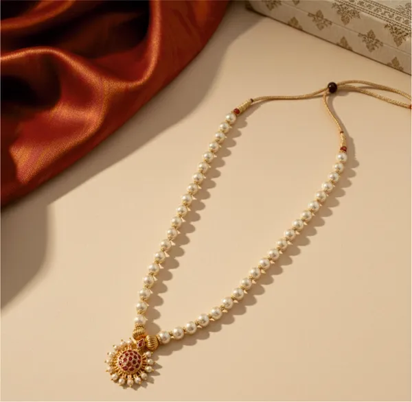 Copper_Base_With_Gold_Plated_Mudrika_Moti_Thushi_Necklace