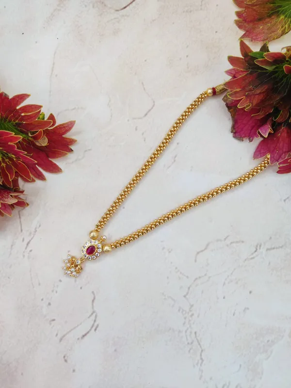 Copper_Base_With_Gold_Plated_Nakshikala_Kolhapuri_Thushi