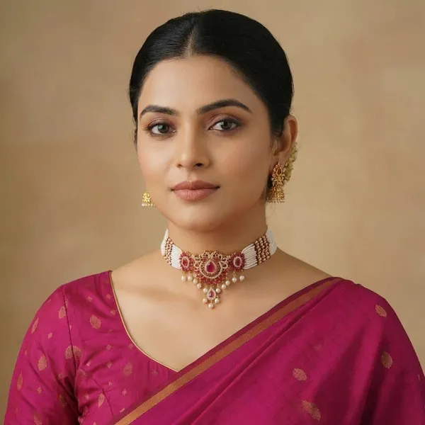 Copper_Base_With_Gold_Plated_Nilanjali_Moti_Choker