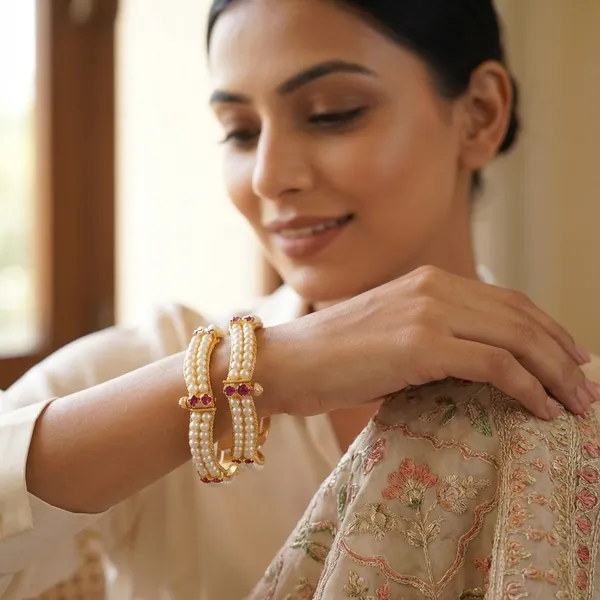 Copper_Base_With_Gold_Plated_Padmavati_Moti_Pichodi