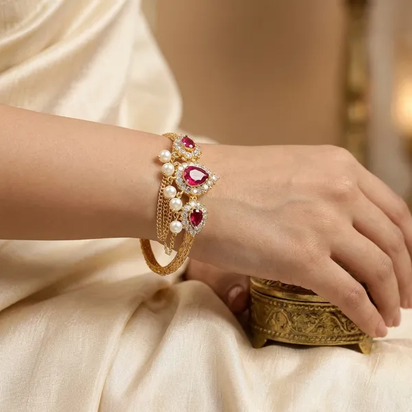 Copper_Base_With_Gold_Plated_Pandhara_Bajubandh