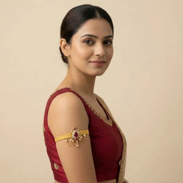 Copper_Base_With_Gold_Plated_Rani_Haarbandh_Bajubandh
