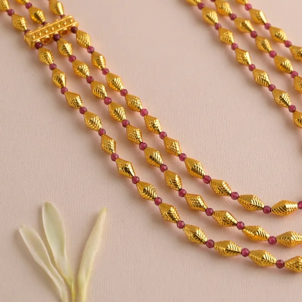 Copper_Base_With_Gold_Plated_Shringaar_Triveni_Kolhapuri_Bormala