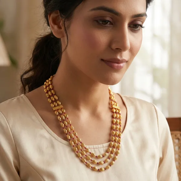 Copper_Base_With_Gold_Plated_Shringaar_Triveni_Kolhapuri_Bormala