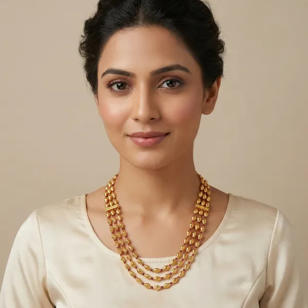 Copper_Base_With_Gold_Plated_Shringaar_Triveni_Kolhapuri_Bormala