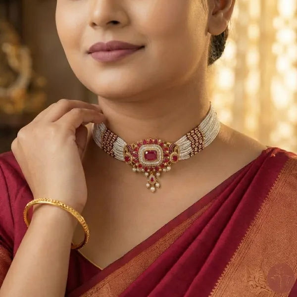 Copper_Base_With_Gold_Plated_Sonshrimoti_Choker