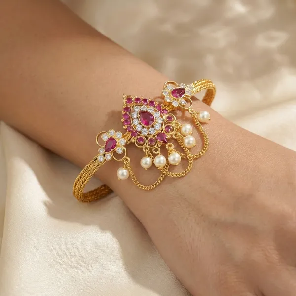 Copper_Base_With_Gold_Plated_Sonvalya_Bajubndh