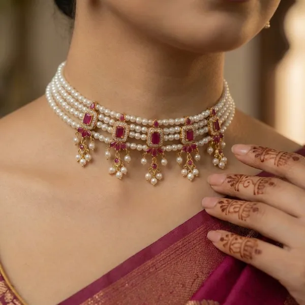 Copper_Base_With_Gold_Plated_Soumyamoti_Choker
