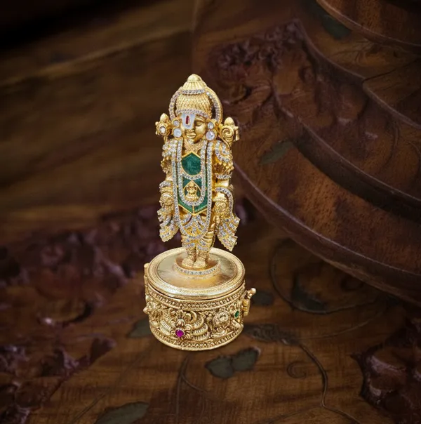 Copper_Base_With_Gold_Plated_Venkatesh_Haldikumkum_Karande