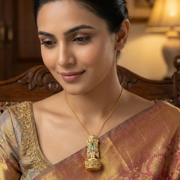 Copper_Base_With_Gold_Plated_Venkatesh_Haldikumkum_Karande