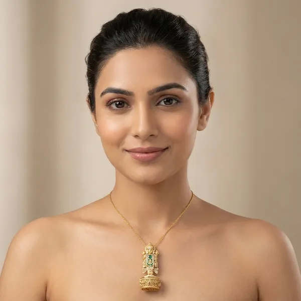 Copper_Base_With_Gold_Plated_Venkatesh_Haldikumkum_Karande