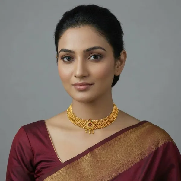 Copper_Base_With_Gold_Plated_Gajresha_Kolhapuri_Thushi