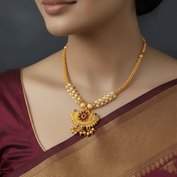 Copper_Base_With_Gold_Plated_Gandharvi_Kolhapuri_Thushi