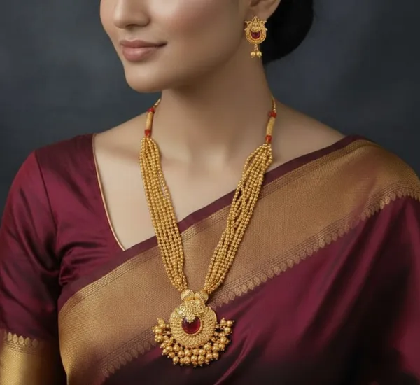 Copper_Base_With_Gold_Plated_Kanakrakshak_Kolhapuri_Thushi