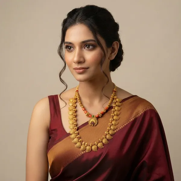 Copper_Base_With_Gold_Plated_Maharshi_Antique_Necklace_Set