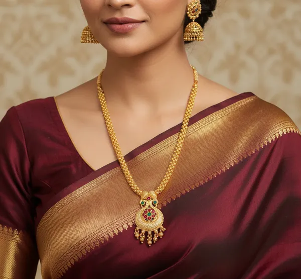 Copper_Base_With_Gold_Plated_Manjulshrungar_Kolhapuri_Thushi