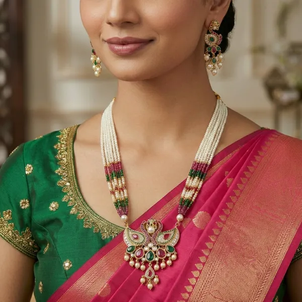 Copper_Base_With_Gold_Plated_Motiswara_Necklace