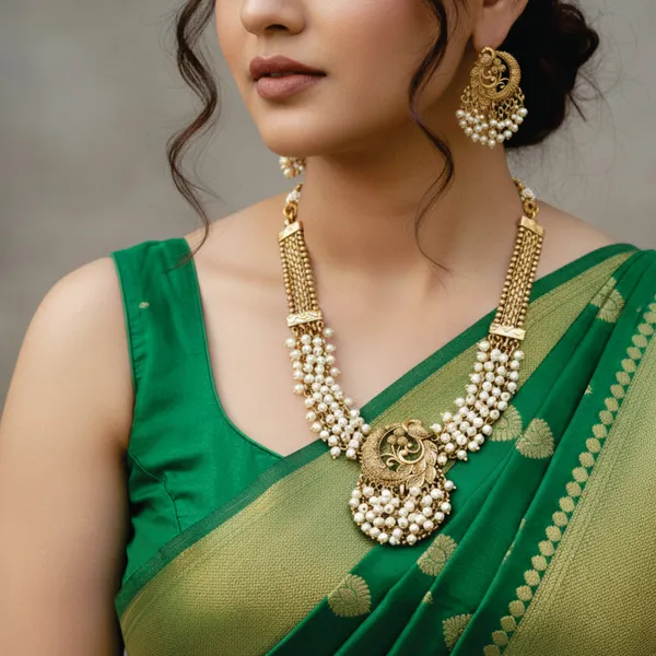 Copper_Base_With_Gold_Plated_Muktadhara_Moti_Short_Necklace