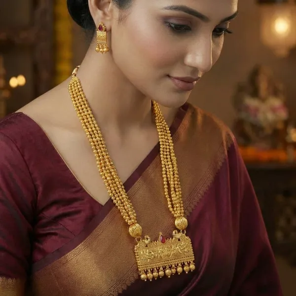 Copper_Base_With_Gold_Plated_Padmanakshi_Kolhapuri_Thushi