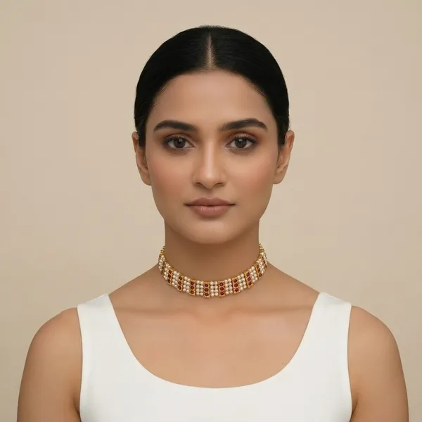 Copper_Base_With_Gold_Plated_Panchmal_Moti_Chinchpeti