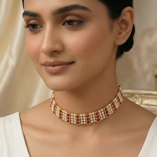 Copper_Base_With_Gold_Plated_Panchmal_Moti_Chinchpeti