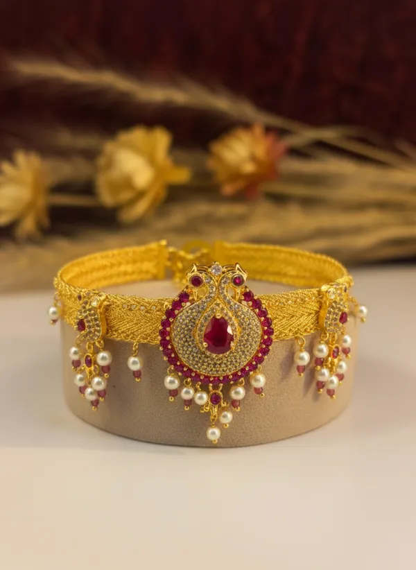 Copper_Base_With_Gold_Plated_Pankaja_Mayur_Vanki