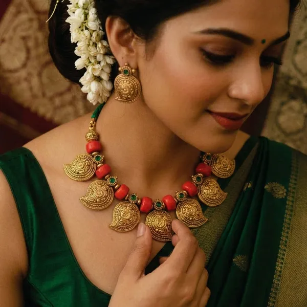 Copper_Base_With_Gold_Plated_Poval_Deviya_Royal_Kantha_Short_Necklace