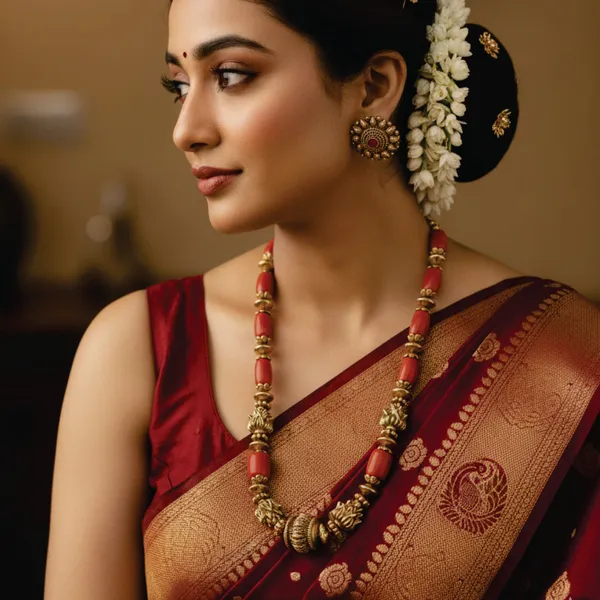Copper_Base_With_Gold_Plated_Poval_Parampara_Necklace